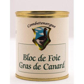 Bloc de foie gras de canard 