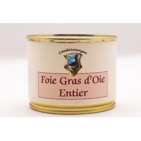 Foie gras d'oie entier 
