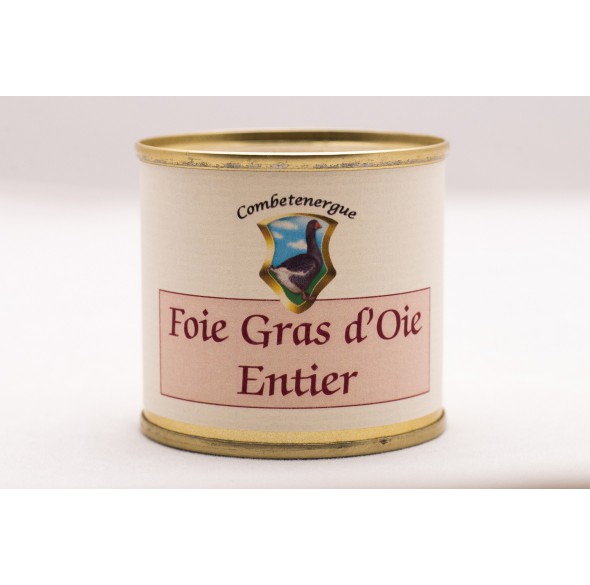 Foie gras d'oie entier