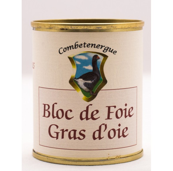 Bloc de foie gras d'oie 